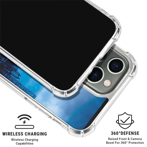 Marvel Captain America Portrait iPhone 15 Pro Clear Case
